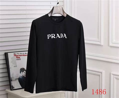 mens prada t shirts|prada long sleeve t shirt.